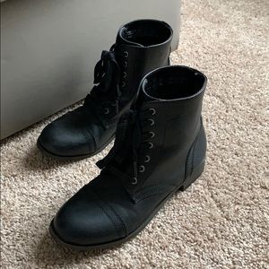 Black Combat Boots
